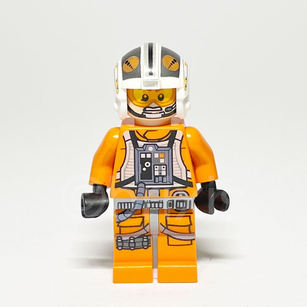 LEGO Star Wars: Rebel Pilot X-wing (SW0544) - LEGO Star Wars Rebel Pilot X wing Minifigure SW0544 LEGO Star Wars Rebel Pilot X wing Minifigure SW0544 Vorderansicht