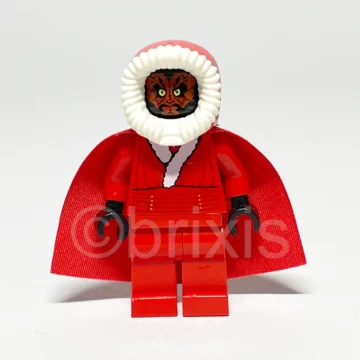 LEGO Star Wars Santa Darth Maul Minifigur SW0423 Vorderansicht