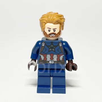 LEGO Super Heroes Captain America Minifigure SH0495 Vorderansicht