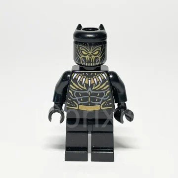 LEGO Super Heroes Erik Killmonger Minifigure SH0477 Vorderansicht