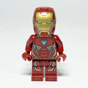 Lego Super Heroes Iron Man Sh0828 gebraucht – Vorderansicht