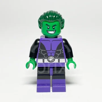 LEGO Super Heroes Minifigur Beast Boy SH0198 gebraucht Vorderansicht
