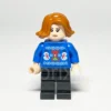 LEGO Super Heroes Minifigur Black Widow SH0907 gebraucht Vorderansicht