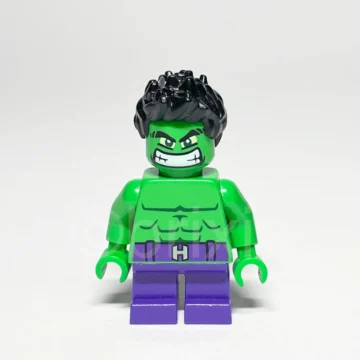 LEGO Super Heroes Minifigur Hulk SH0252 gebraucht Vorderansicht