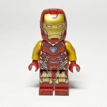 LEGO Super Heroes Minifigur Iron Man SH0904 gebraucht Vorderansicht