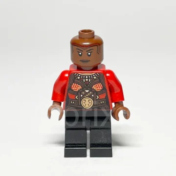 LEGO Super Heroes Minifigur Okoye SH0847 gebraucht Vorderansicht