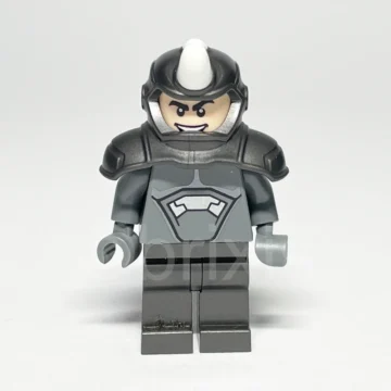 LEGO Super Heroes Minifigur Rhino SH0795 gebraucht Vorderansicht