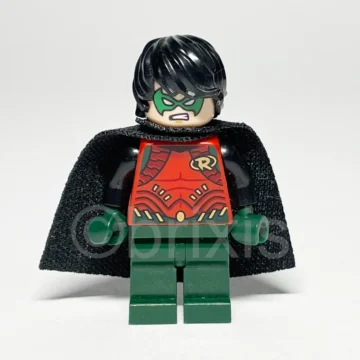 LEGO Super Heroes Minifigur Robin SH0195 gebraucht Vorderansicht