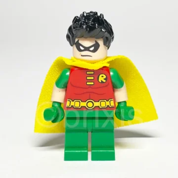 LEGO Super Heroes Minifigur Robin SH0200 gebraucht Vorderansicht