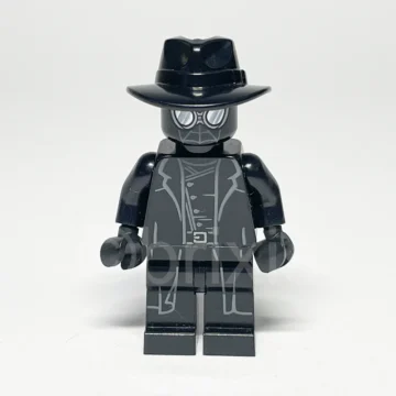 LEGO Super Heroes Minifigur Spider Man Noir SH0614B gebraucht Vorderansicht