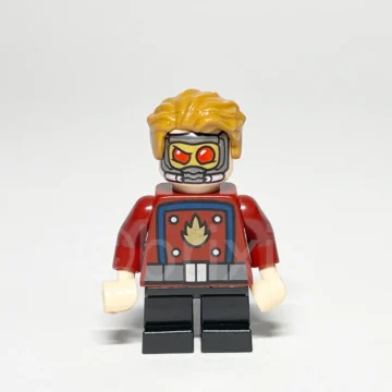 LEGO Super Heroes Minifigur Star Lord SH0474 gebraucht Vorderansicht