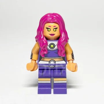 LEGO Super Heroes Minifigur Starfire SH0197 gebraucht Vorderansicht