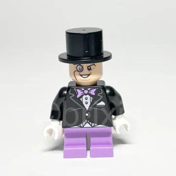 LEGO Super Heroes Minifigur The Penguin SH0060 gebraucht Vorderansicht