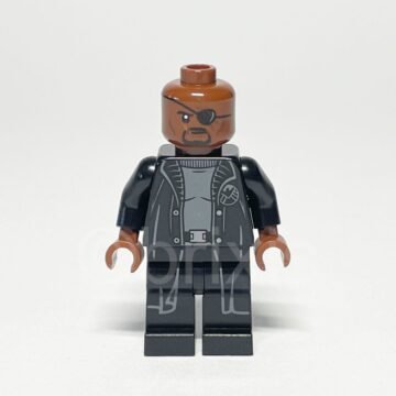 LEGO Super Heroes Nick Fury Minifigure SH0585B Vorderansicht