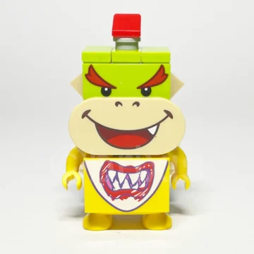 LEGO Super Mario Bowser Jr. Minifigur MAR0003 Vorderansicht