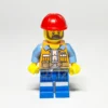 LEGO The LEGO Movie Minifigur Frank the Foreman TLM047 gebraucht Vorderansicht