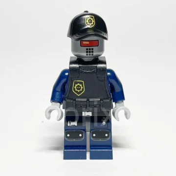LEGO The LEGO Movie Robo SWAT Minifigur TLM100 Vorderansicht