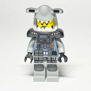 LEGO The LEGO NINJAGO Movie Minifigur Hammer Head NJO0353 gebraucht Vorderansicht