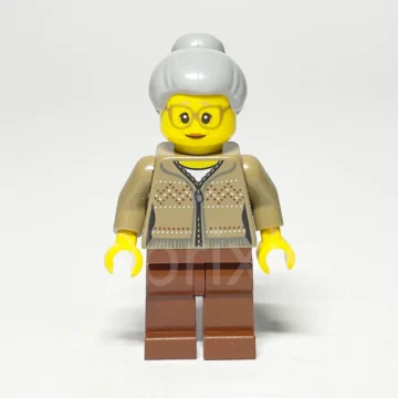 LEGO The LEGO NINJAGO Movie Minifigur Mystake NJO0437 gebraucht Vorderansicht
