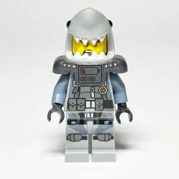 LEGO The LEGO NINJAGO Movie Minifigur Shark Army Great NJO0361 gebraucht Vorderansicht