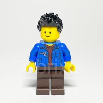 LEGO Town Dart Player Minifigure TWN218 Vorderansicht
