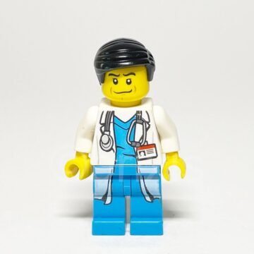 LEGO Town Doctor Minifigure CTY0319 Vorderansicht
