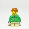LEGO Town Winter Jacket Zipper Minifigur CTY0328 Vorderansicht