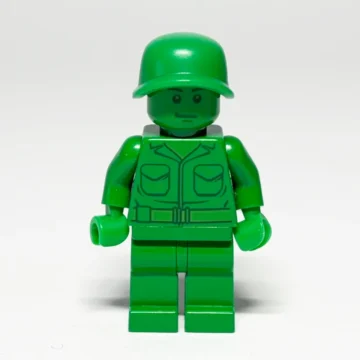 Lego Toy Story Green Army Man Toy001 gebraucht – Vorderansicht