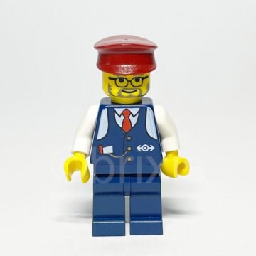 LEGO Train Conductor Charlie Minifigure TRN075 Vorderansicht