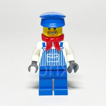 LEGO Train Engineer Max Minifigur TRN076 Vorderansicht