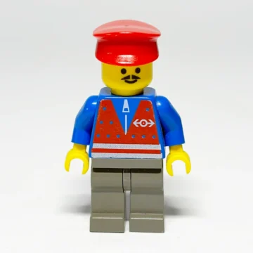 LEGO Train: Red Vest and Zipper (TRN080) gebraucht von bolino