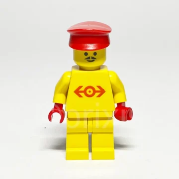 LEGO Train Super Station Master Minifigur TRN102 Vorderansicht