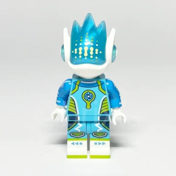LEGO Vidiyo Minifigur Alien DJ VID003 gebraucht Vorderansicht