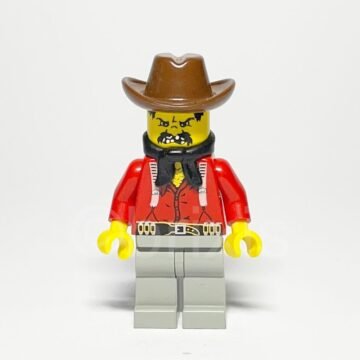 LEGO Western Bandit 2 Minifigure WW008 Vorderansicht