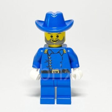 LEGO Western Cavalry Colonel Minifigure WW002 Vorderansicht