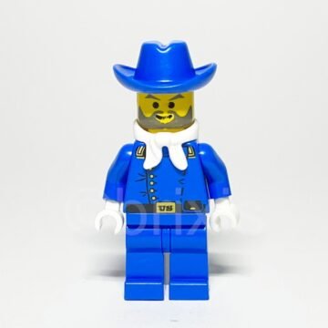 LEGO Western Cavalry Colonel Minifigure WW003 Vorderansicht