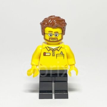 Lego Minifigur ADP053 Store Employee Vorderansicht