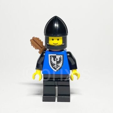 Lego Minifigur CAS301 Black Falcon Vorderansicht