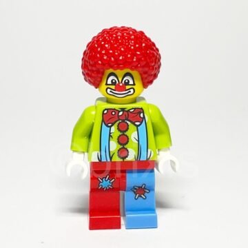 Lego Minifigur COL004 Circus Clown Vorderansicht