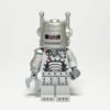 Lego Minifigur COL007 Roboter Vorderansicht