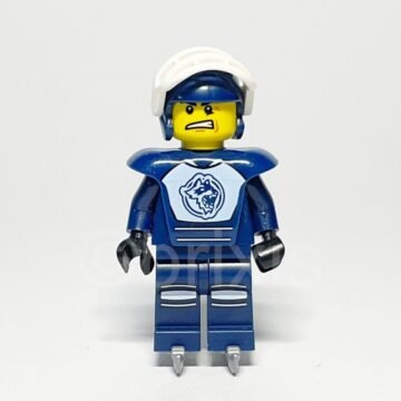 Lego Minifigur COL056 Hockey Player Vorderansicht