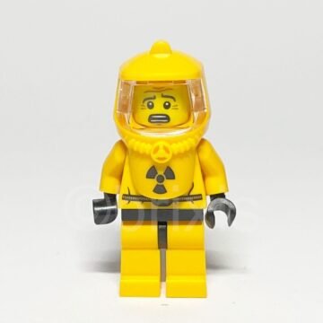 Lego Minifigur COL061 Hazmat Guy Vorderansicht