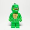 Lego Minifigur COL070 Lizard Man Vorderansicht