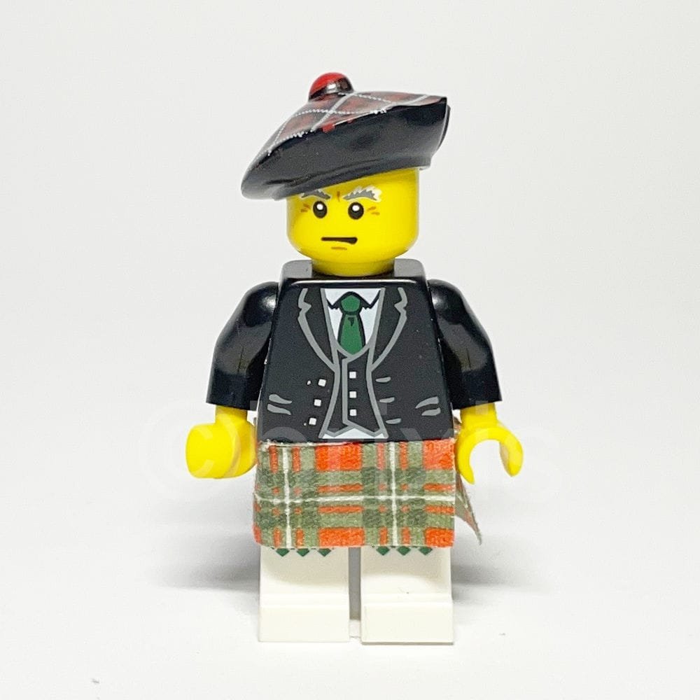 LEGO Collectible: Bagpiper (COL102) - Lego Minifigur COL102 Bagpiper Lego Minifigur COL102 Bagpiper Vorderansicht