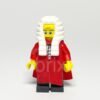 Lego Minifigur COL138 Judge Vorderansicht