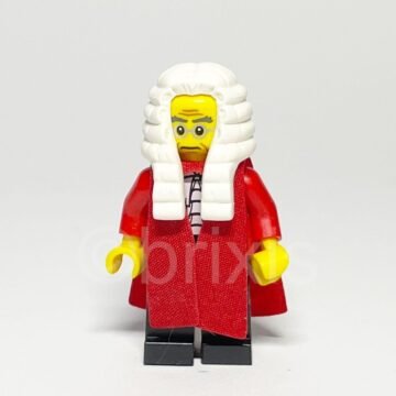 Lego Minifigur COL138 Judge Vorderansicht