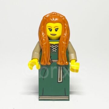 Lego Minifigur COL143 Forest Maiden Vorderansicht