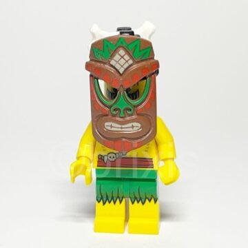 Lego Minifigur COL167 Island Warrior Vorderansicht