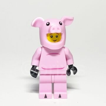 Lego Minifigur COL192 Piggy Guy Vorderansicht