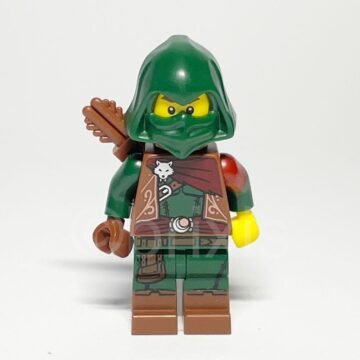 Lego Minifigur COL254 Rogue Vorderansicht